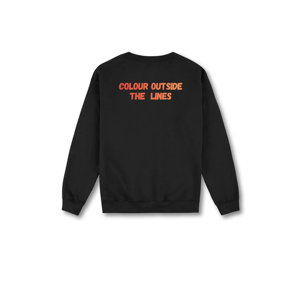 Colour Outside the Lines Adult Crew
