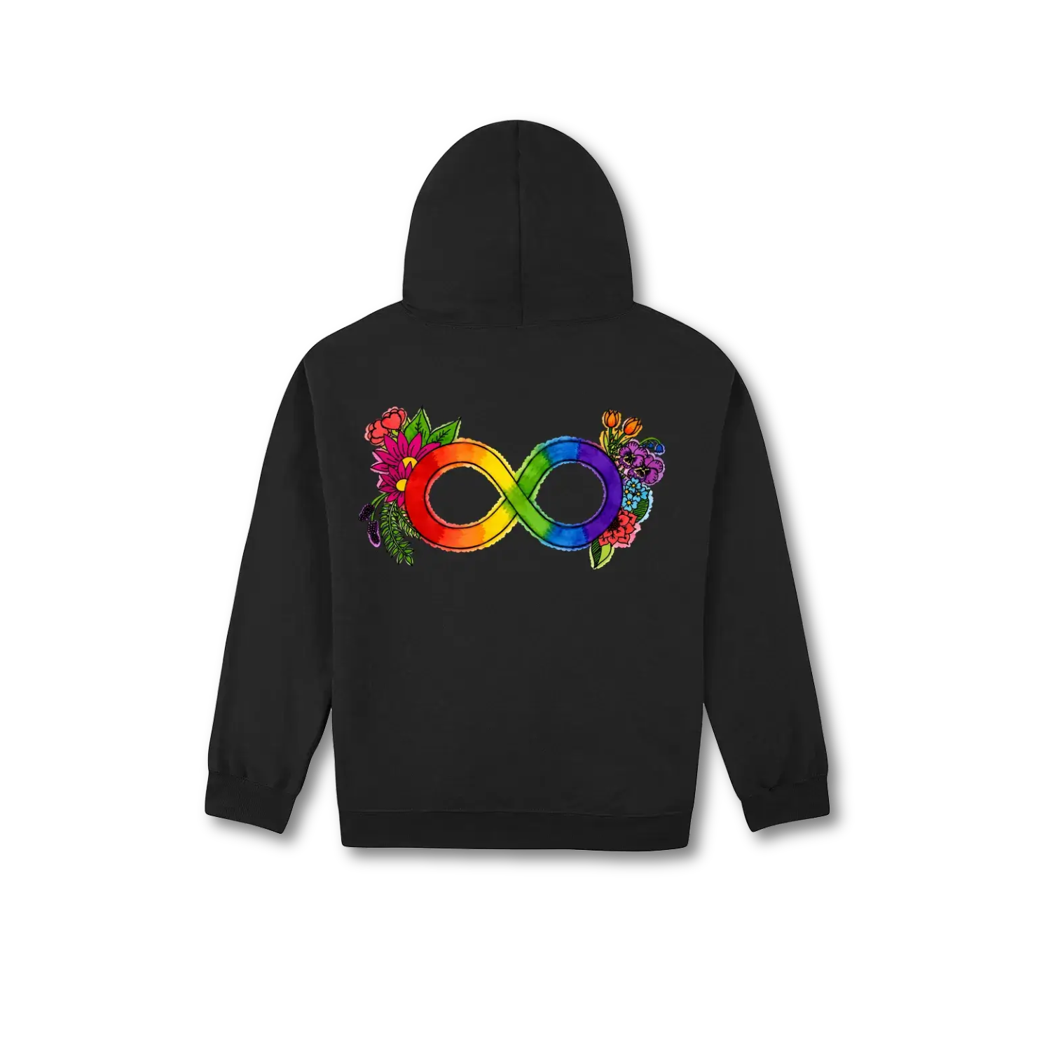 Colour Outside the Lines Adult Hoodie