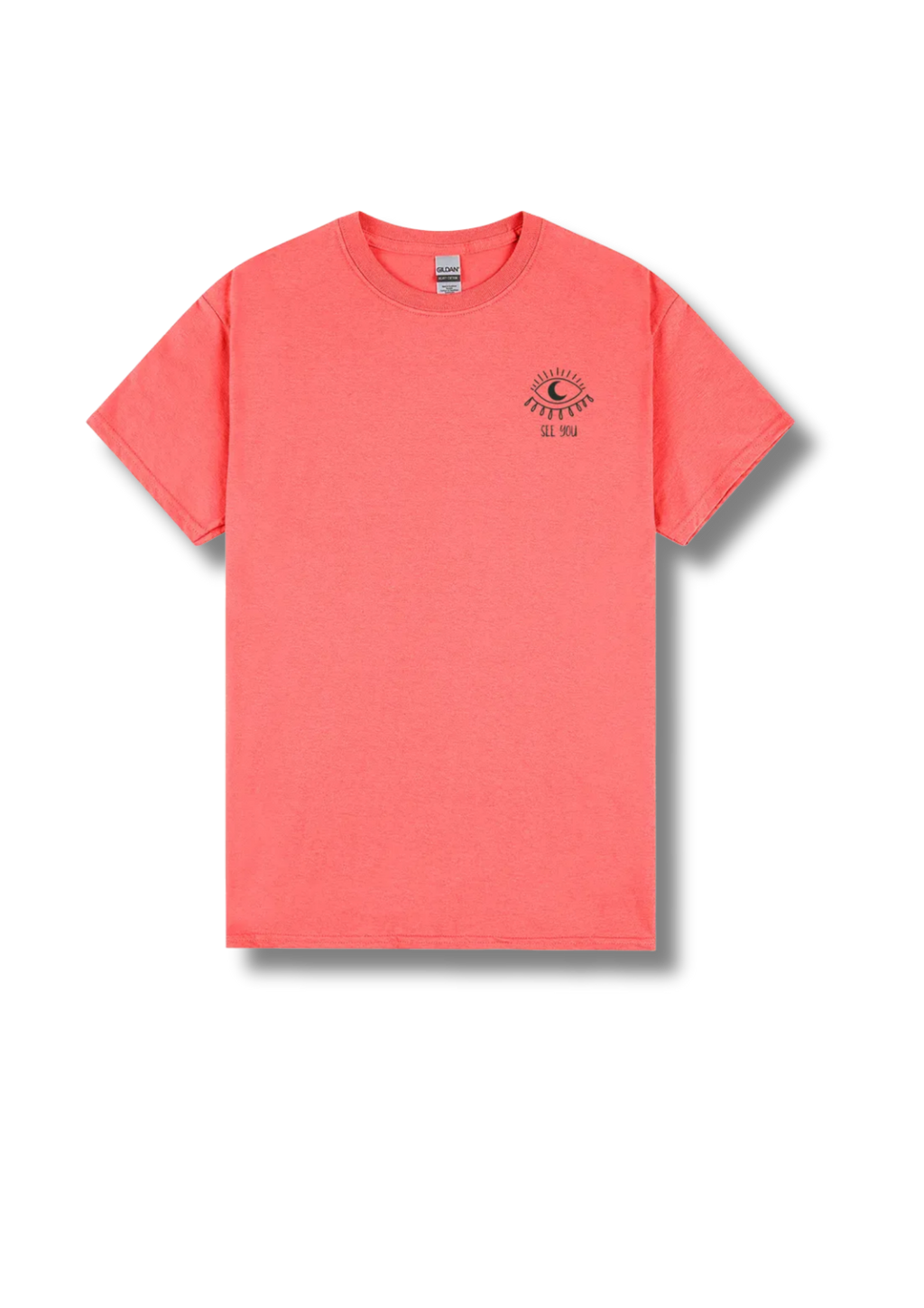 Adult graphic tee featuring the Out Of This World space-themed artwork with colourful planets, stars and cosmic illustrations.