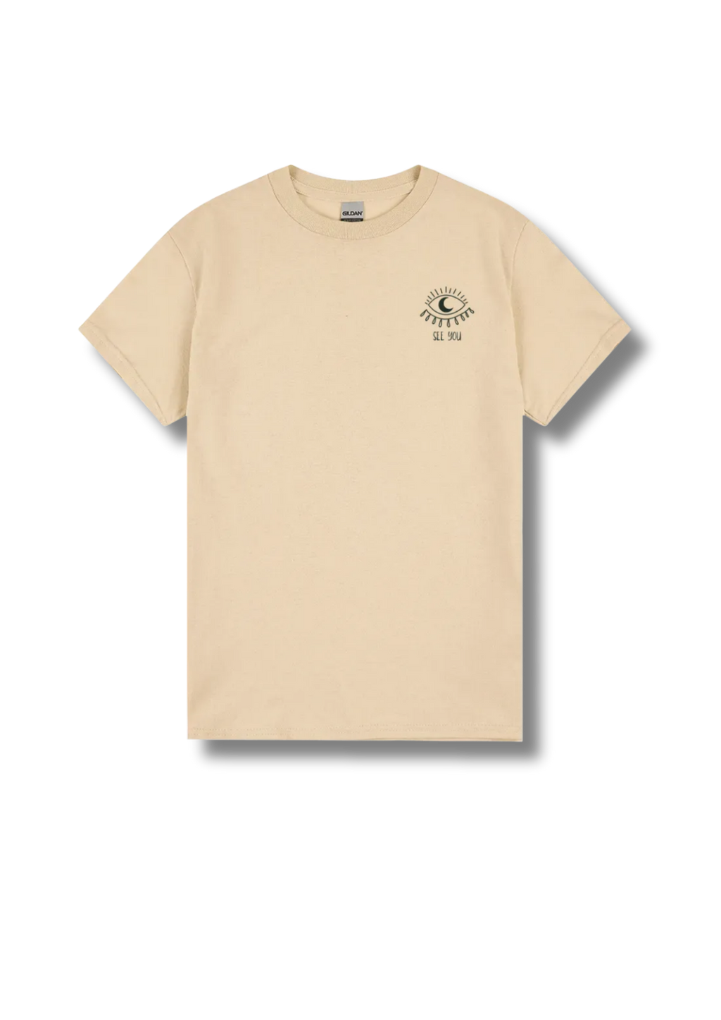 Adult graphic tee featuring the Out Of This World space-themed artwork with colourful planets, stars and cosmic illustrations.