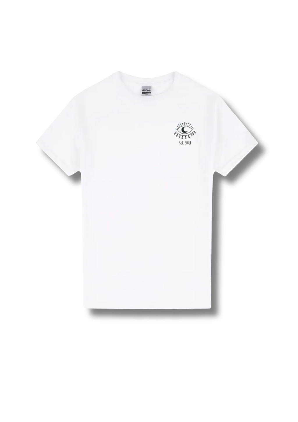 Adult graphic tee featuring the Out Of This World space-themed artwork with colourful planets, stars and cosmic illustrations.