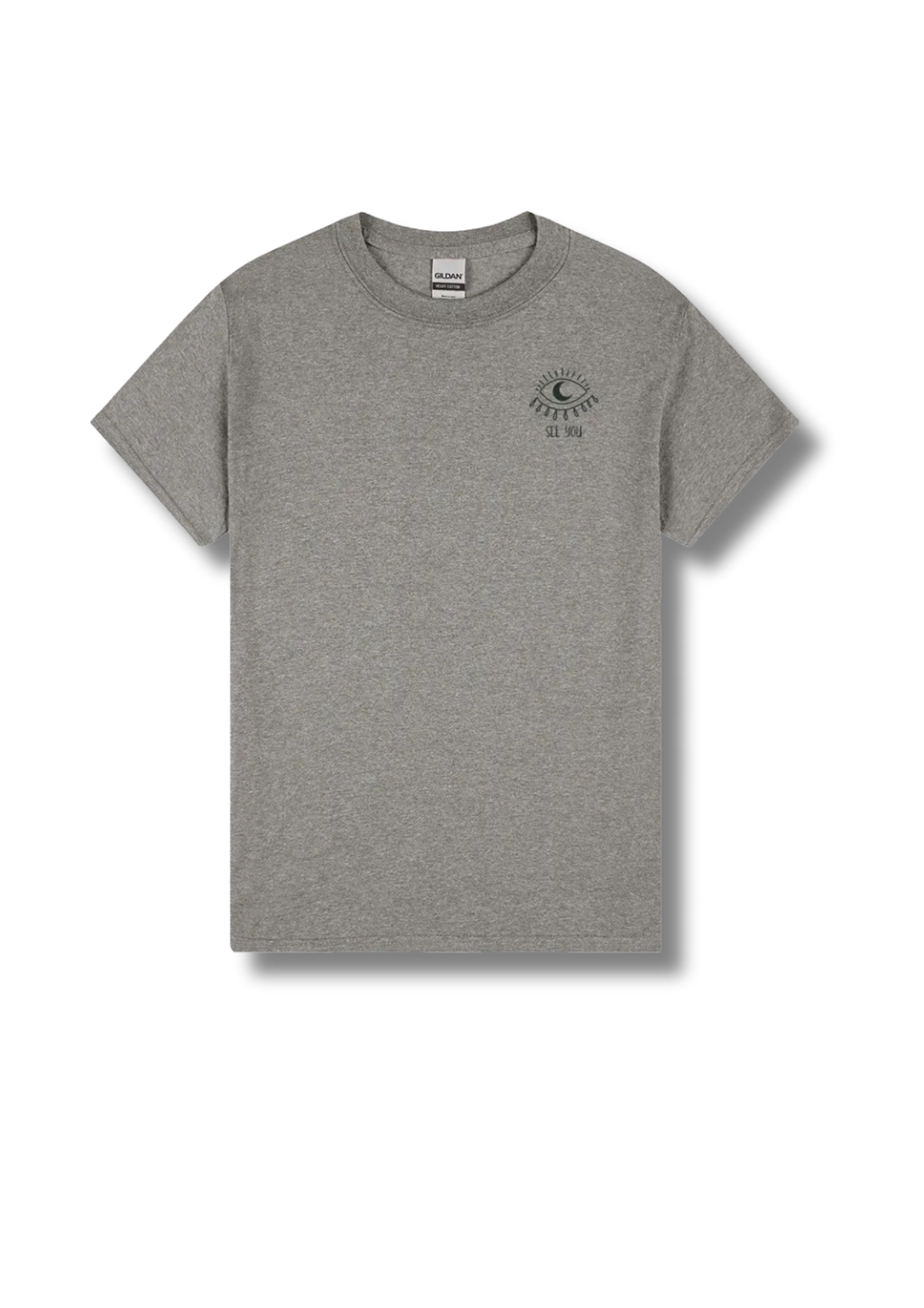 Adult graphic tee featuring the Out Of This World space-themed artwork with colourful planets, stars and cosmic illustrations.