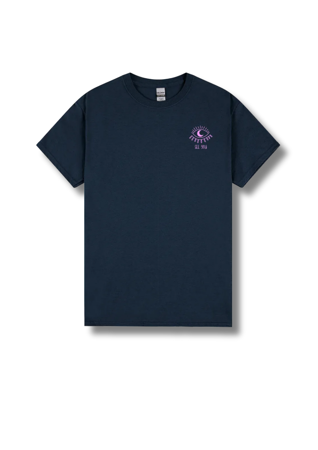 Adult graphic tee featuring the Out Of This World space-themed artwork with colourful planets, stars and cosmic illustrations.