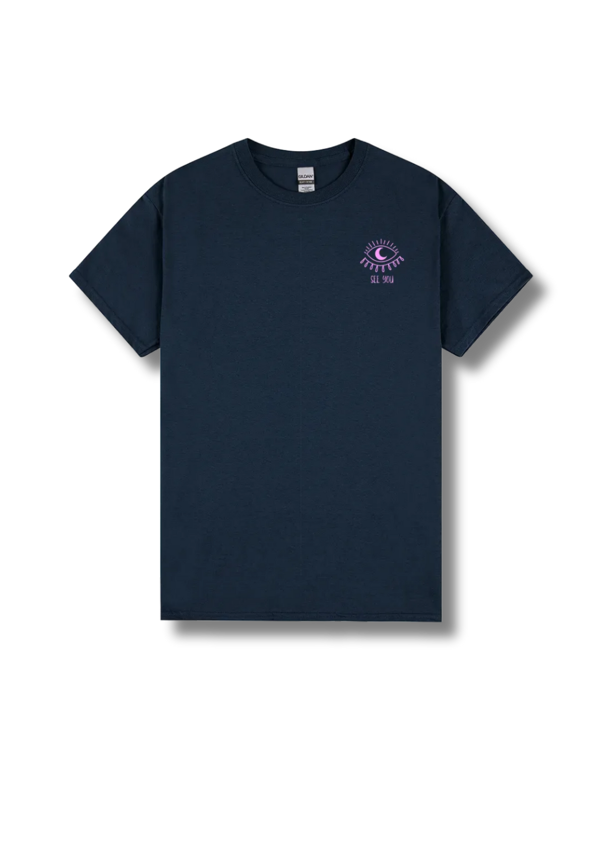 Adult graphic tee featuring the Out Of This World space-themed artwork with colourful planets, stars and cosmic illustrations.