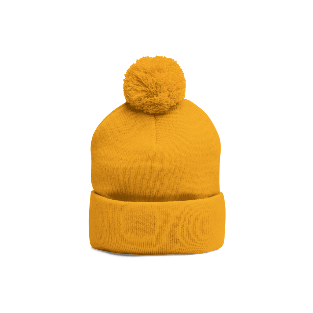 Sensory Aliens Pom-Pom Embroidered Beanie