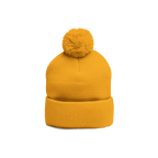 Sensory Aliens Pom-Pom Embroidered Beanie
