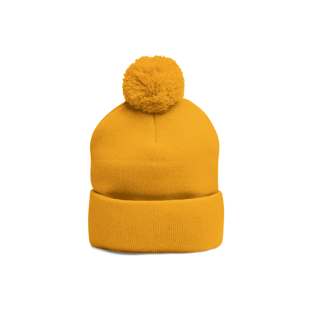 Sensory Aliens Pom-Pom Embroidered Beanie